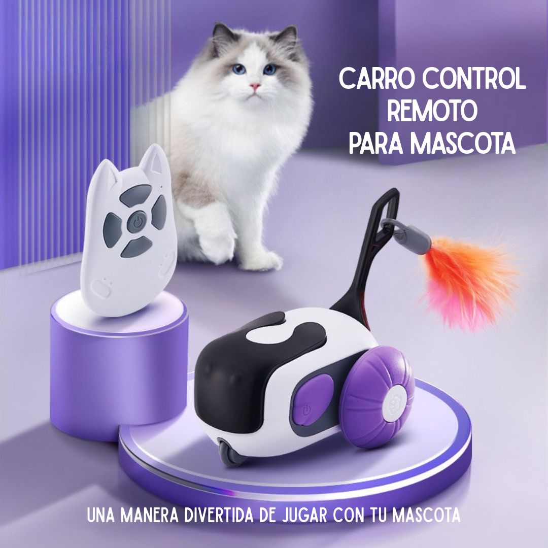 Carro de Control Remoto para Mascotas