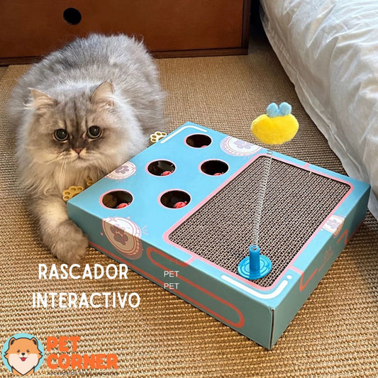 Rascador Interactivo para Gatos