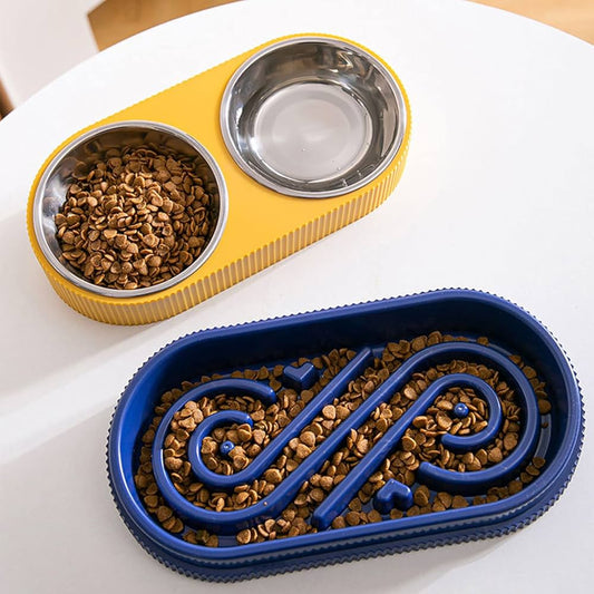 Comedero Elevado - Tazón con Slowbite feeder