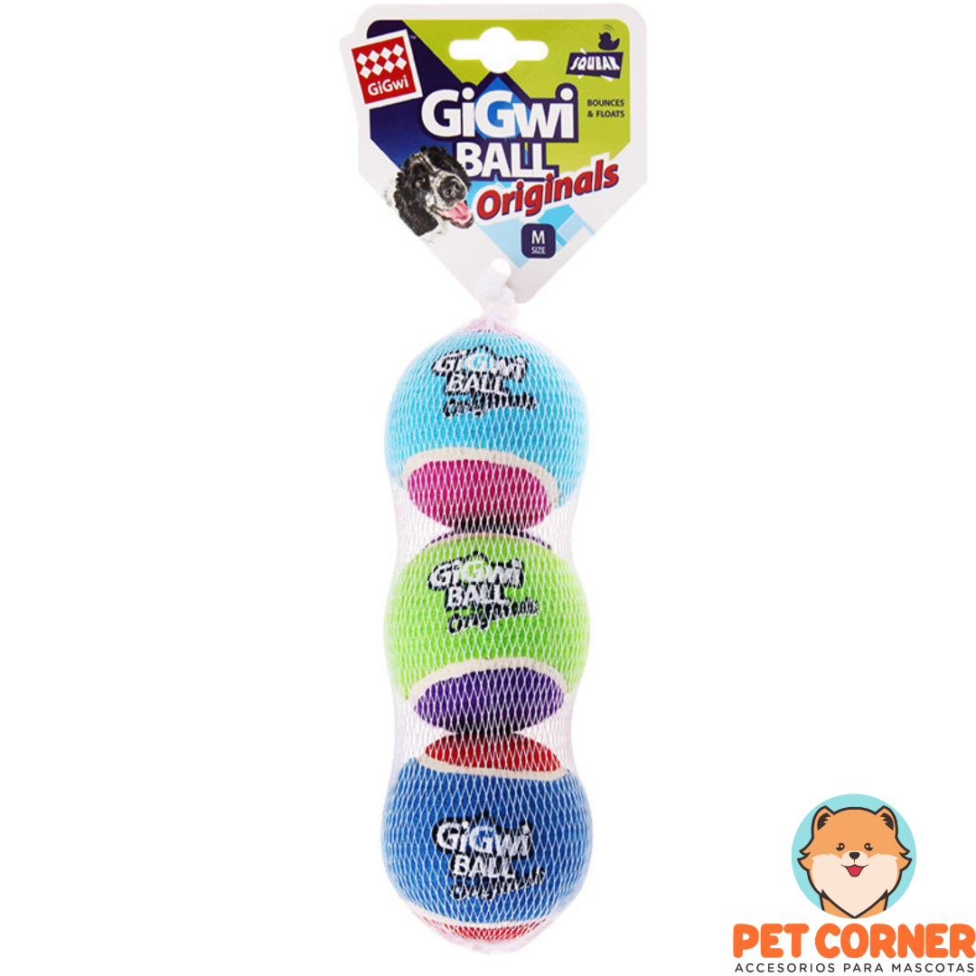 Set de Bolas 3 Pack- Marca GiGwi