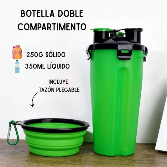 Botella 2 en 1- Dual Use Pet Bottle