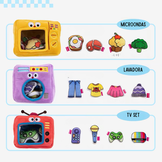 Colección Peluches Interactivos del Hogar
