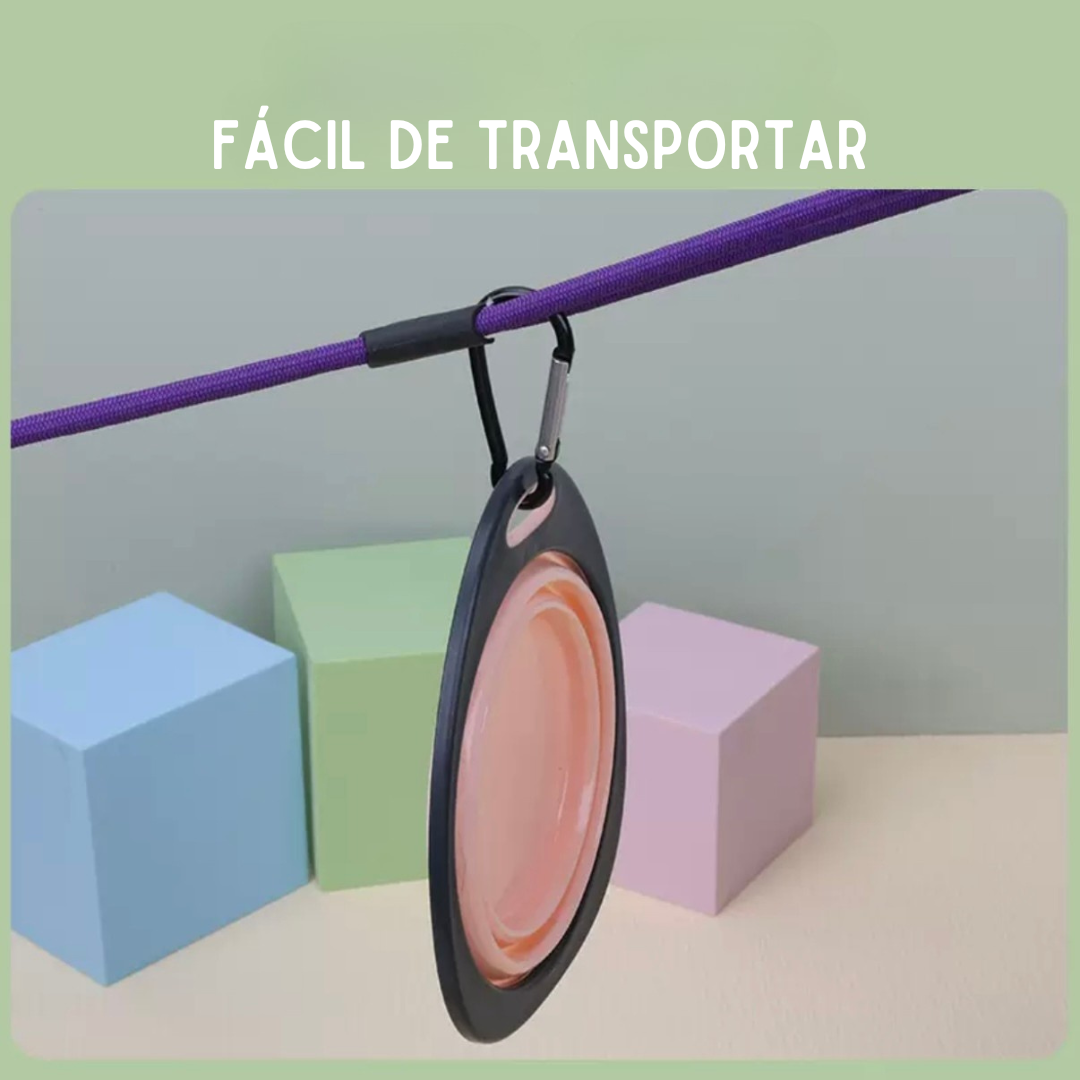 Tazón Pórtatil Plegable - Foldable Bowl