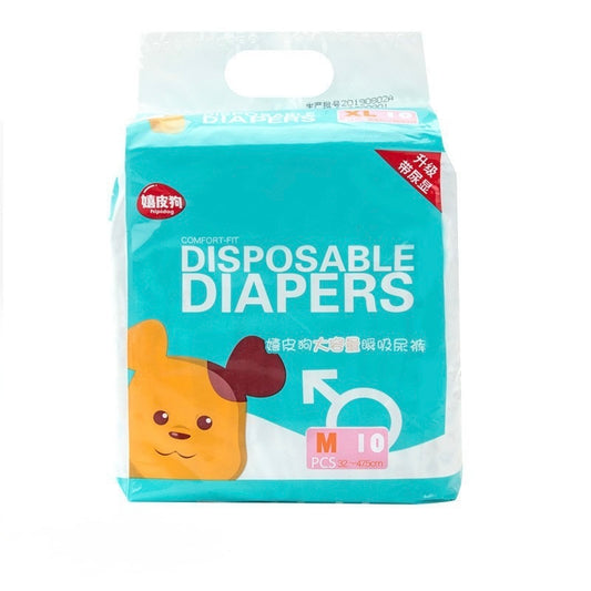 Pañal Desechable para Perro Macho