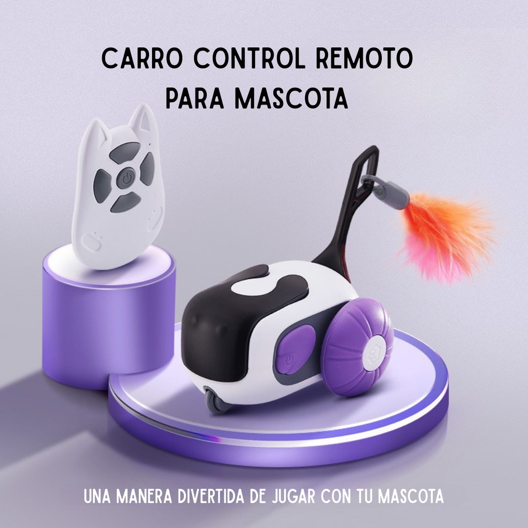Carro de Control Remoto para Mascotas