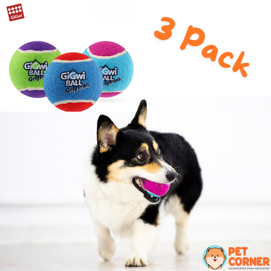 Set de Bolas 3 Pack- Marca GiGwi