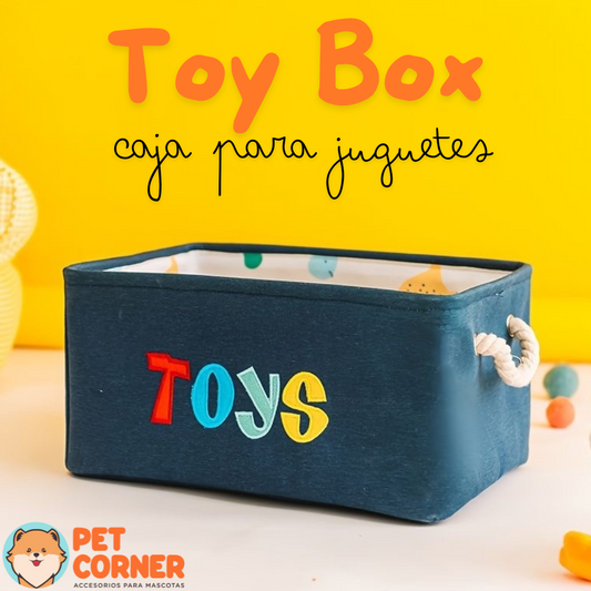 Canasta organizadora de juguetes - Pet Toy Box