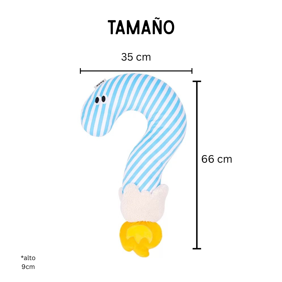 Almohada para Mascota Diseño de Pregunta Zeze- Question mark pillow