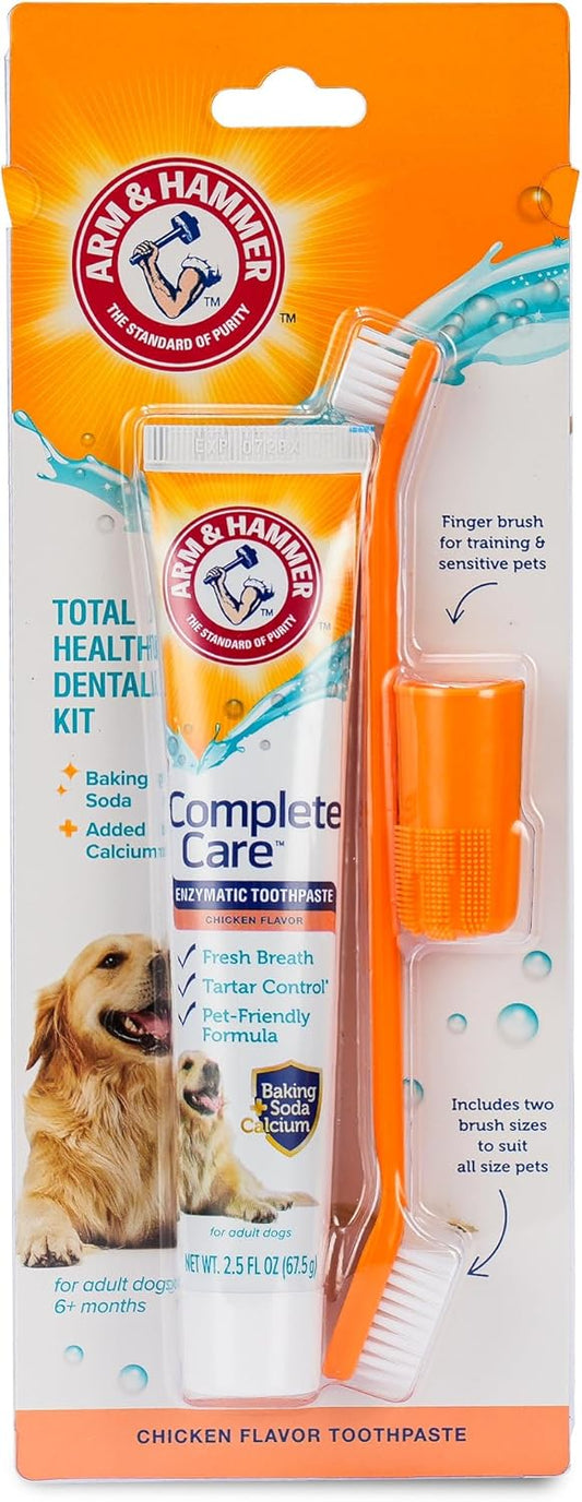 Kit Dental Para Perro- Sabor Pollo