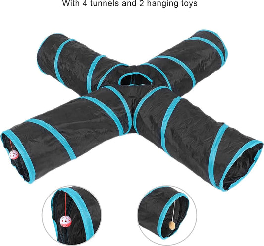 Túnel Plegable para Gatos