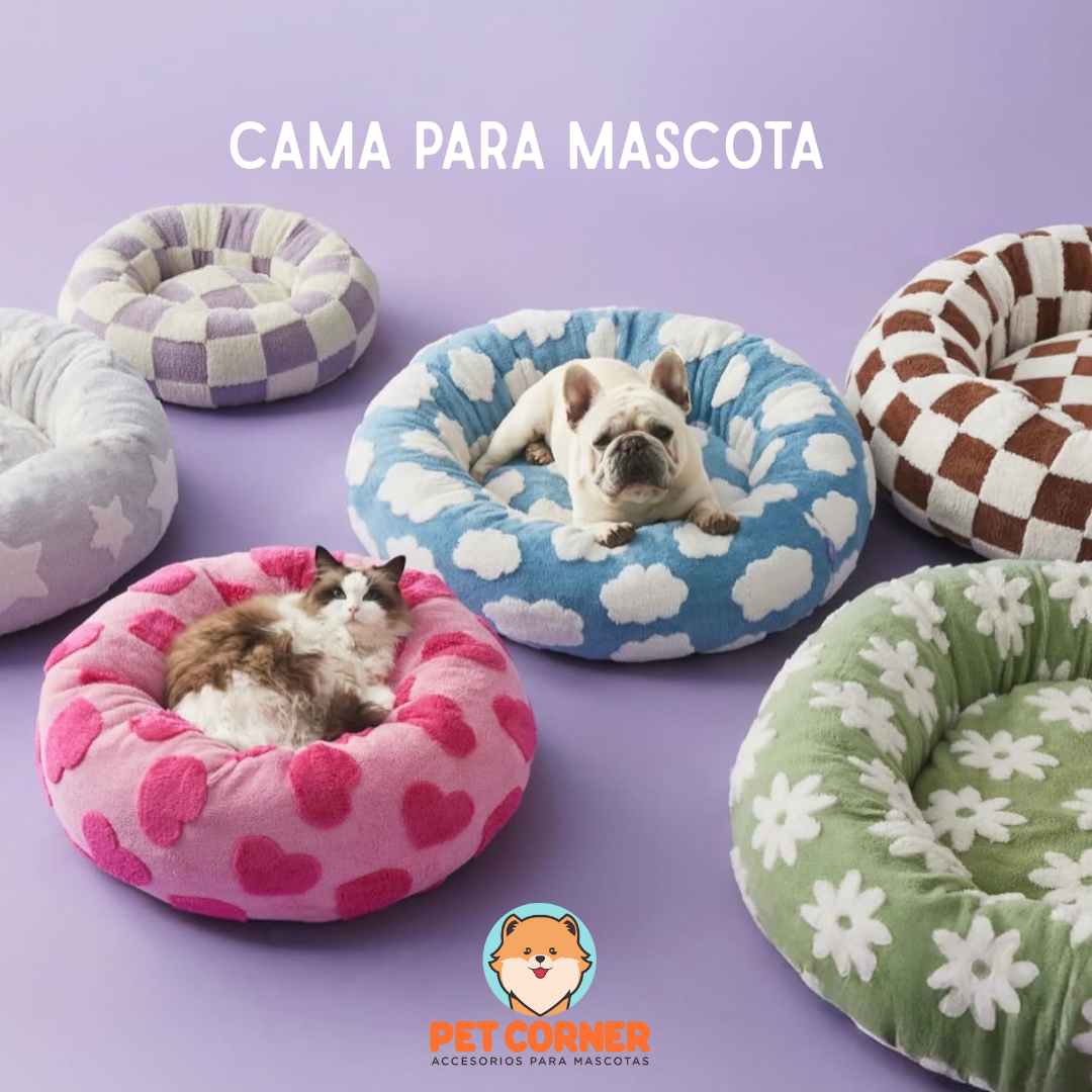 Cama para Mascotas - Donut Bed.