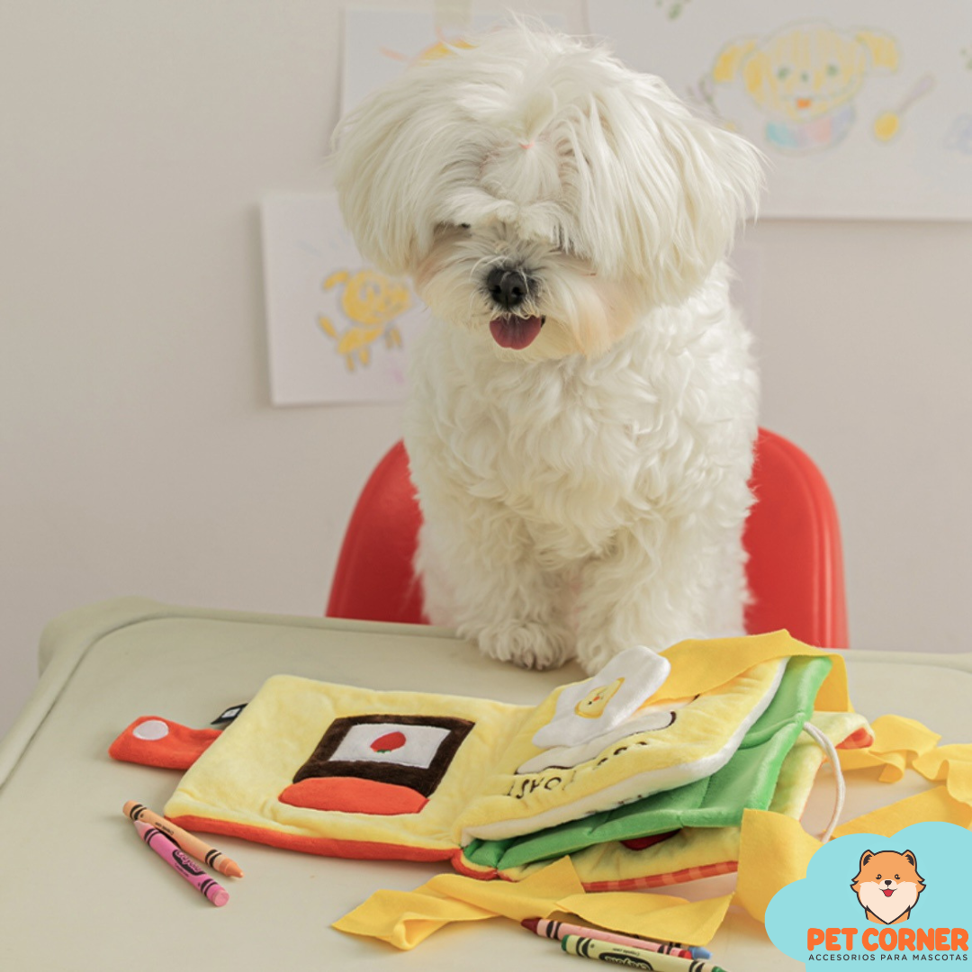 Juguete Olfativo - Dog Sniffing Book