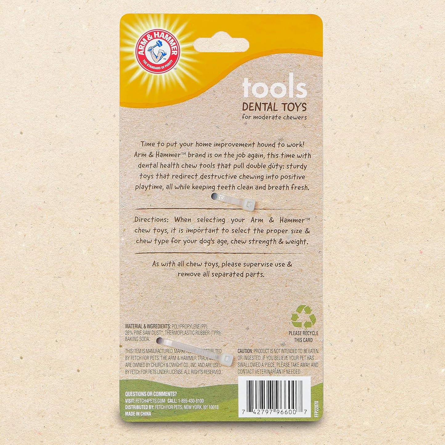 Juguete de Martillo para Perros Arm & Hammer