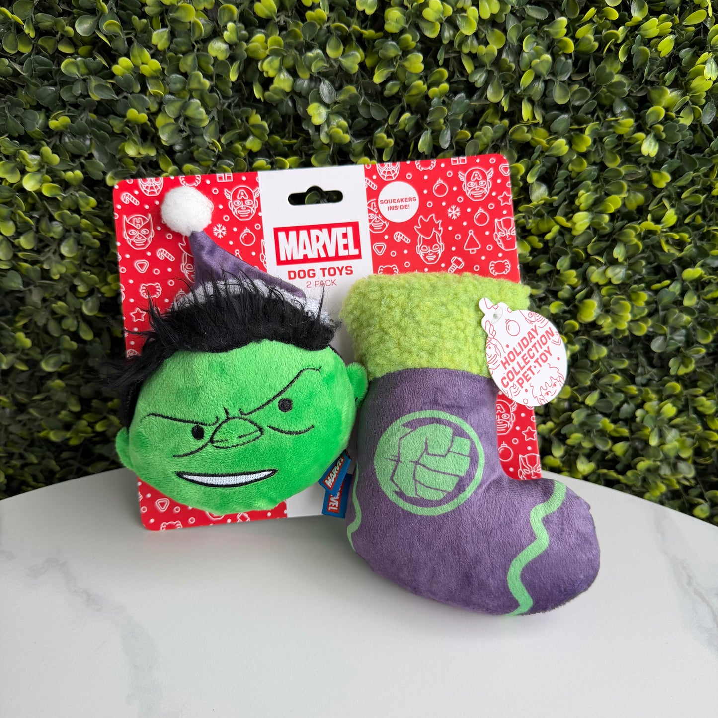 Juguetes Navideños Marvel para Mascotas (Edición Limitada)