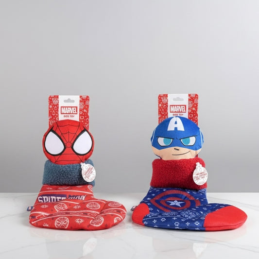 Juguetes Navideños Marvel para Mascotas (Edición Limitada)