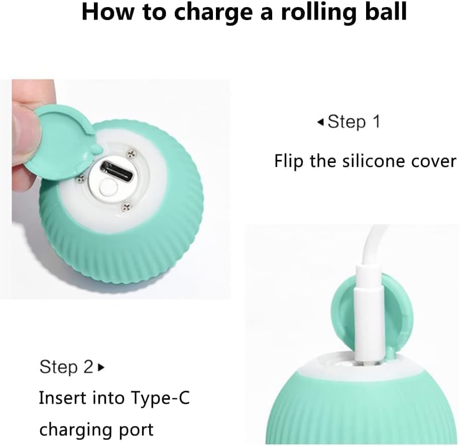 Bola Interactiva para Gatos – Gravitational Rolling Ball