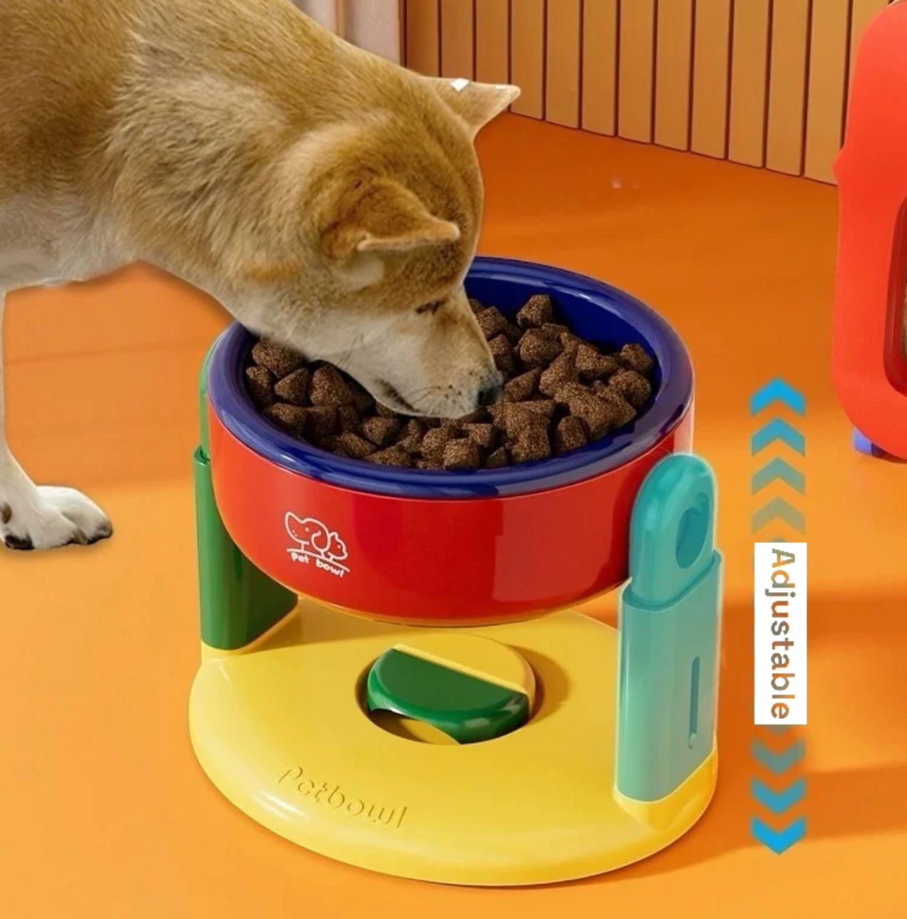 Comedero Elevado Ajustable- Adjustable Pet Bowl