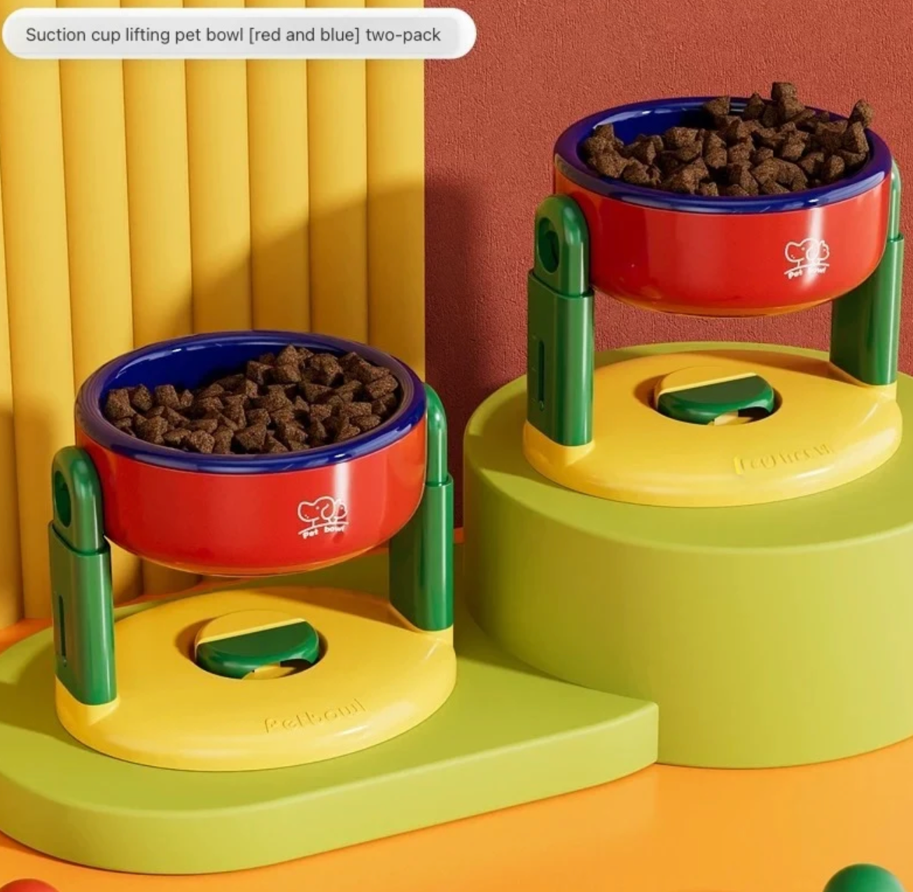 Comedero Elevado Ajustable- Adjustable Pet Bowl