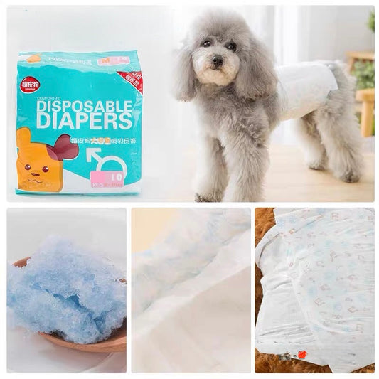 Pañal Desechable para Perro Macho