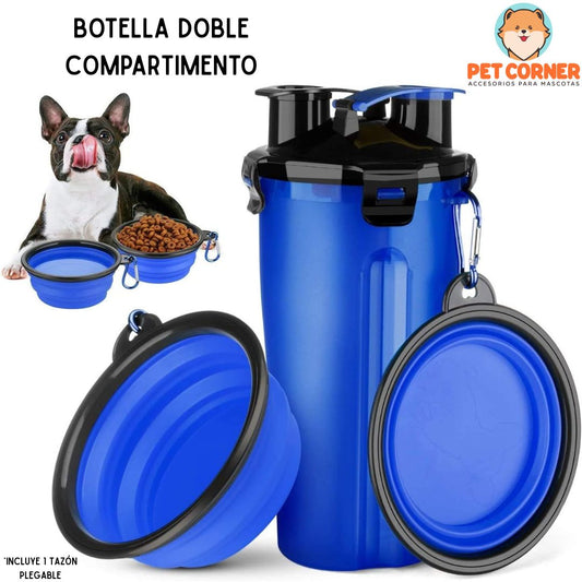 Botella 2 en 1- Dual Use Pet Bottle