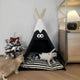 Cama Teepee Open-Style Pet Tent