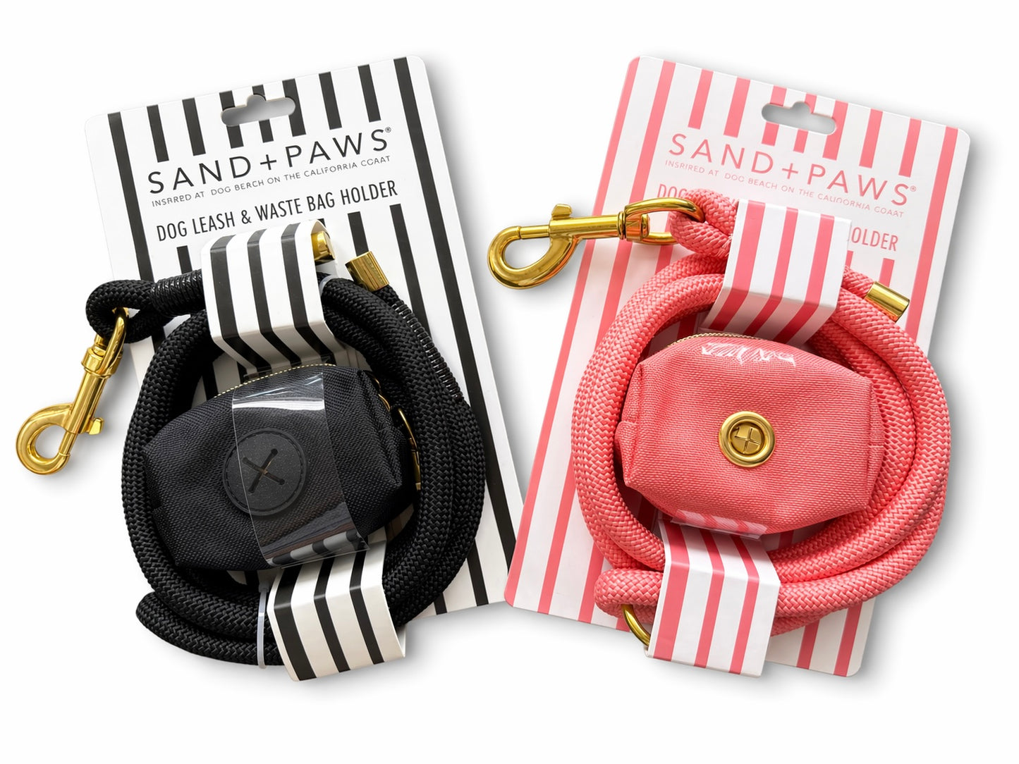 Correa para Mascota con Bolsa - Dog Leash & waste bag holder