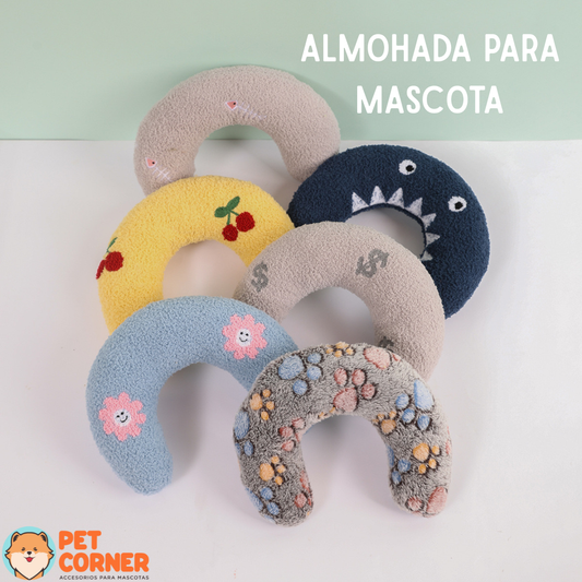Almohada pequeña en forma de U