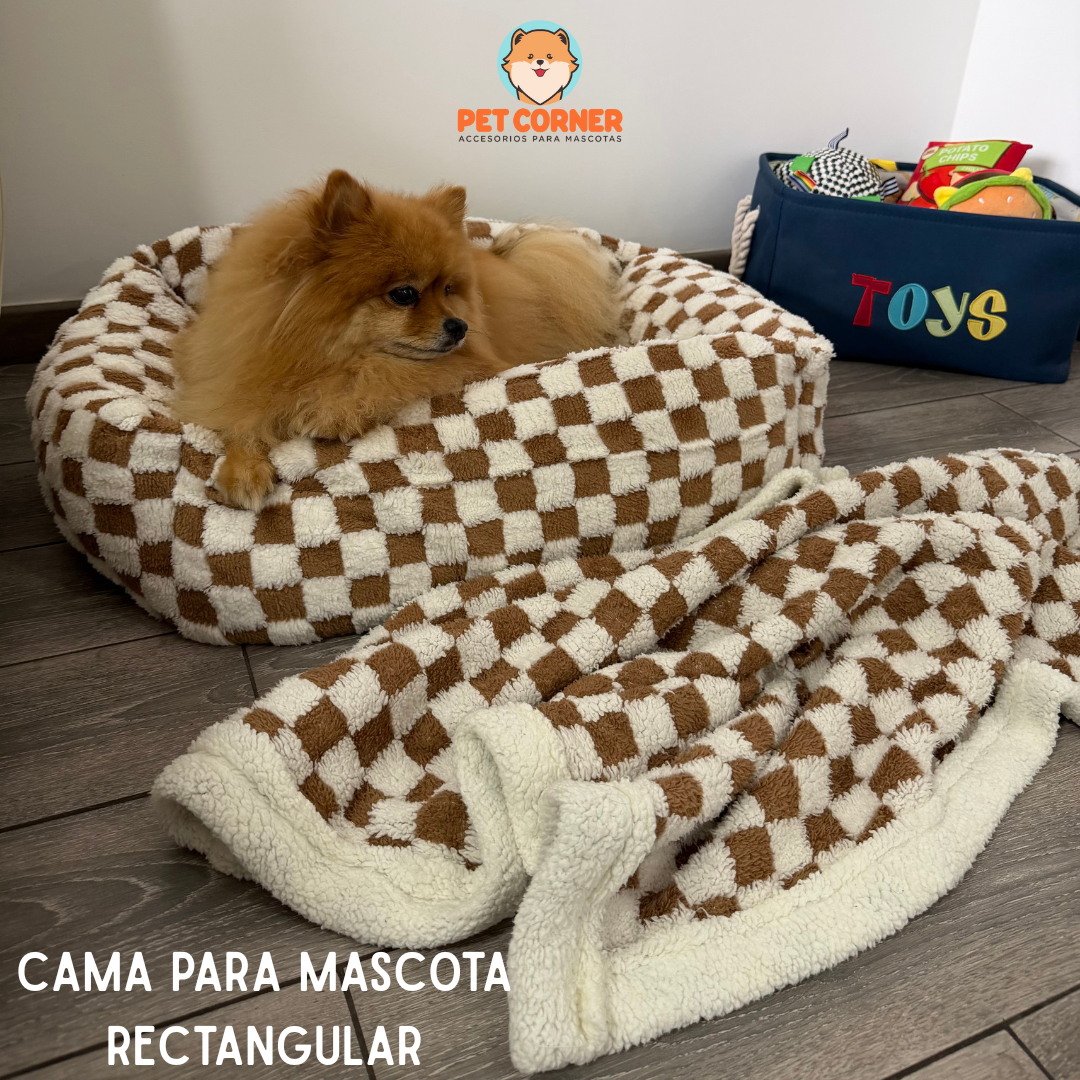 Cama para Mascota Rectangular