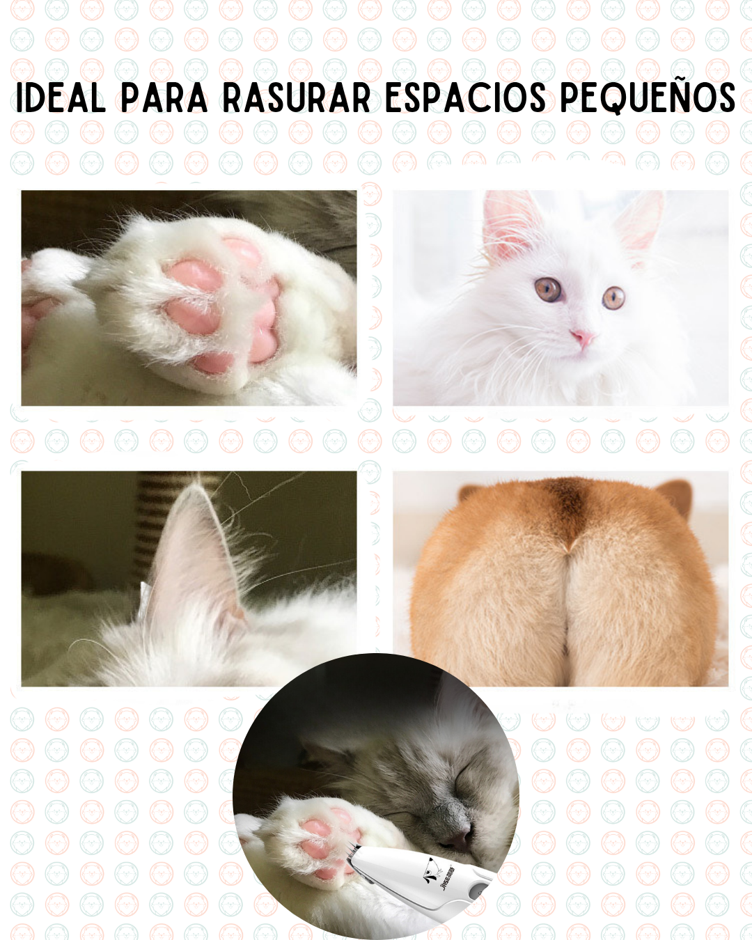 Rasuradora de Patitas- Grooming Shaver