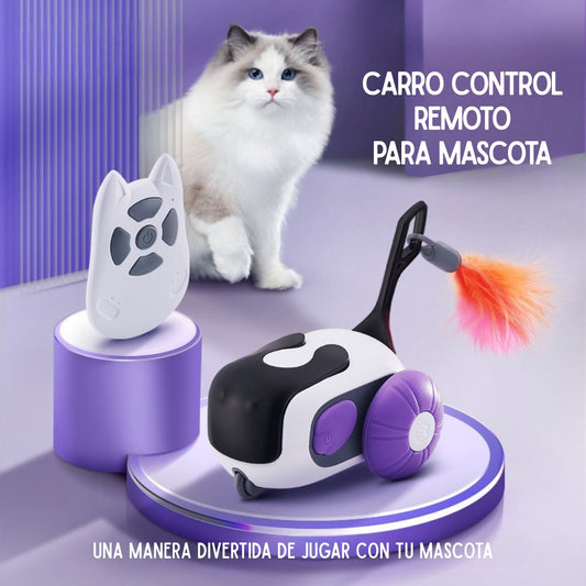 Carro de Control Remoto para Mascotas