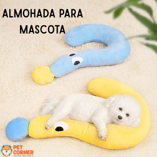 Almohada Larga de Peluche con Diseño