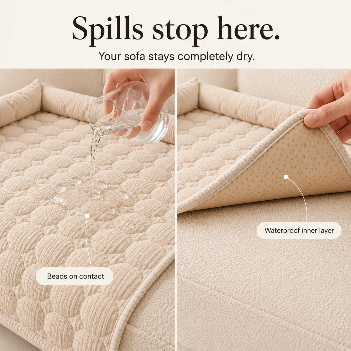 Manta protectora para sofá y sillón para mascotas