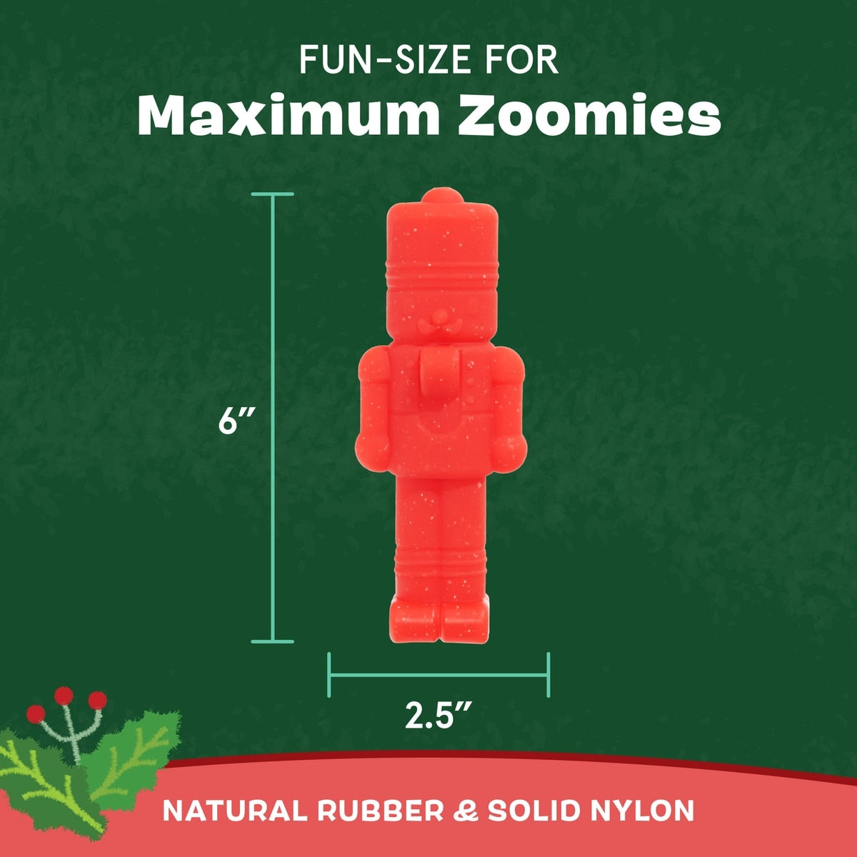 BARK Navidad – Juguete para Perro “Gnawtcracker”