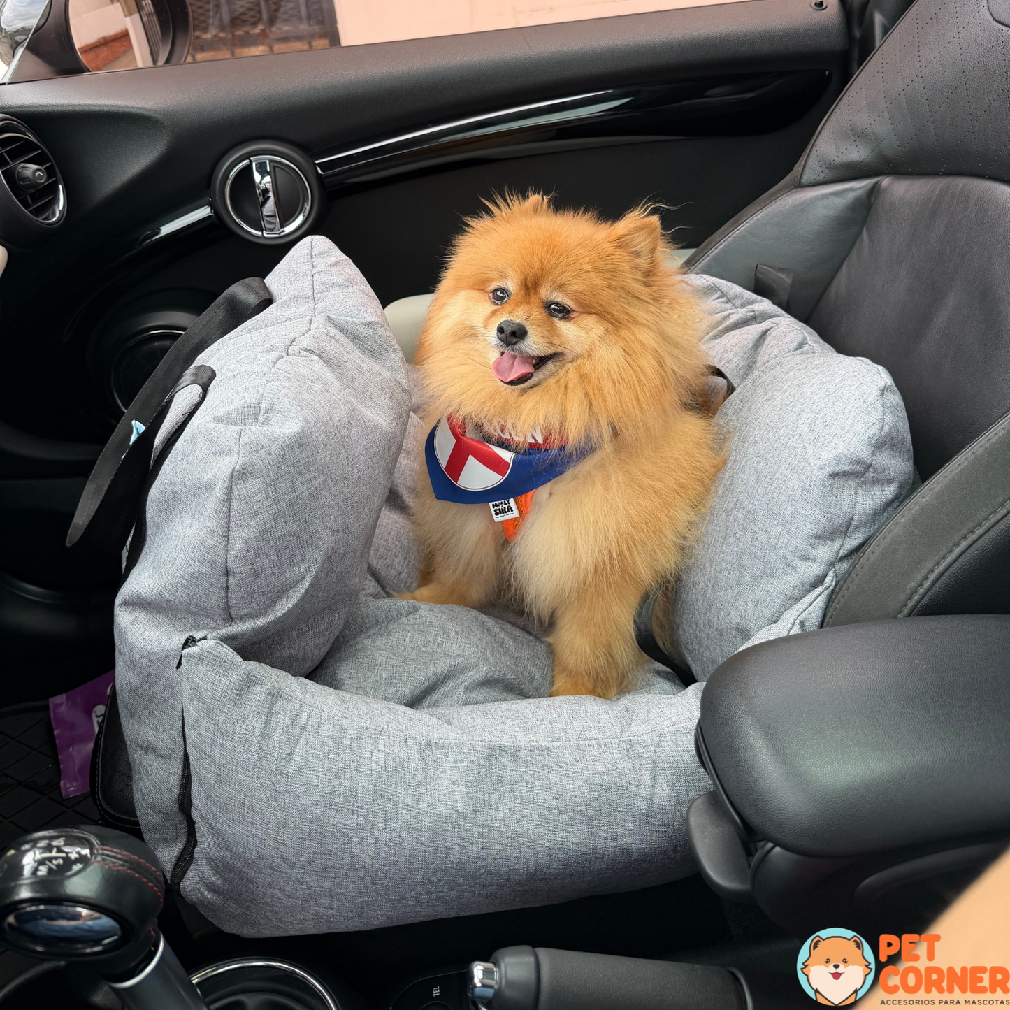 Booster Mediano Acolchado - Pet Car Seat