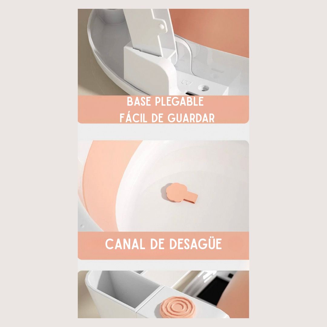 Tina Plegable Diseño Sencillo