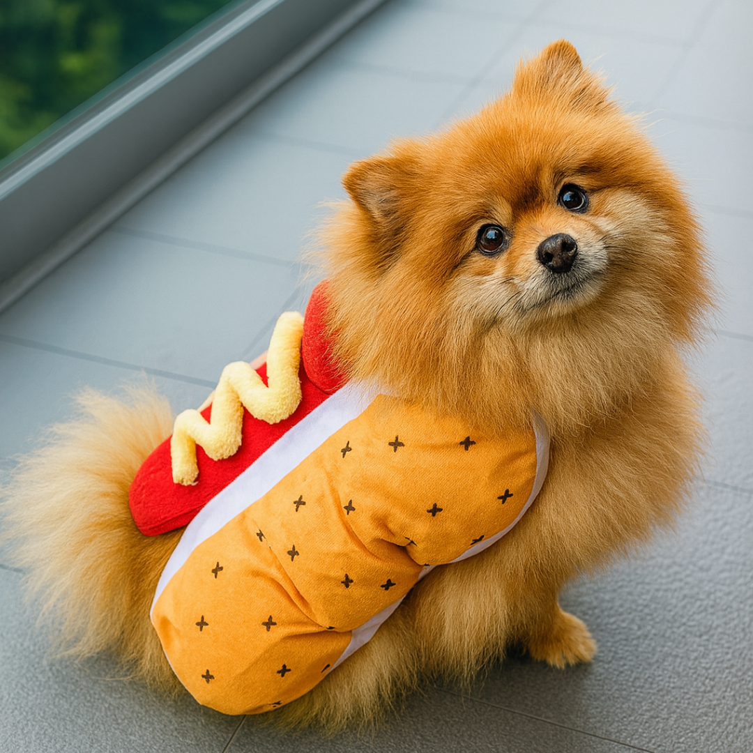 Disfraz Hot Dog para mascota - Hot dog Custome