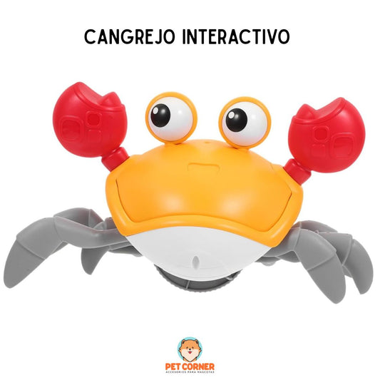 Juguete Interactivo Cangrejo para Mascotas - Crab Toy