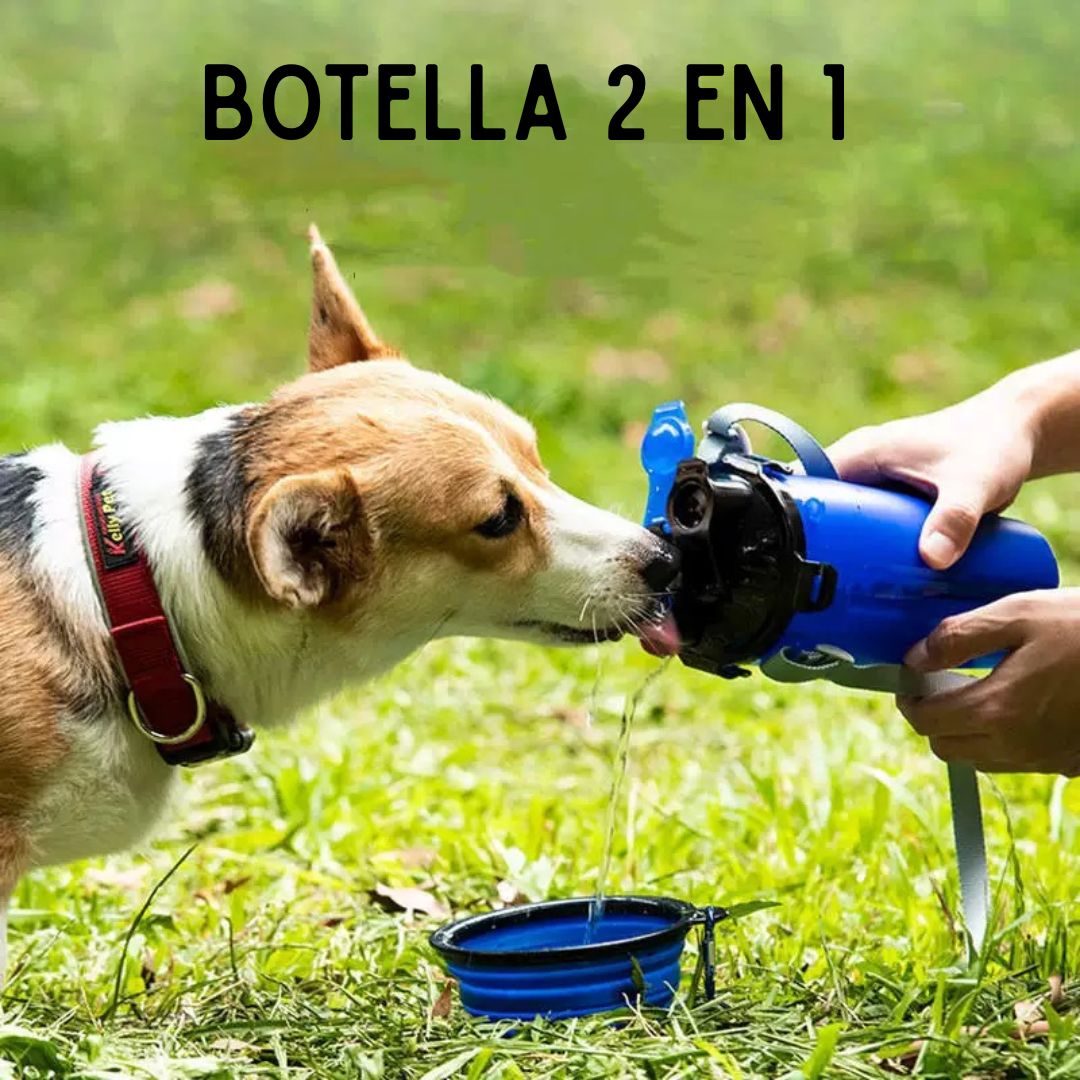 Botella 2 en 1- Dual Use Pet Bottle