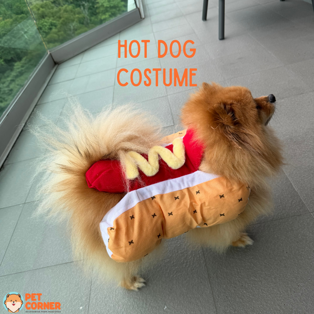 Disfraz Hot Dog para mascota - Hot dog Custome