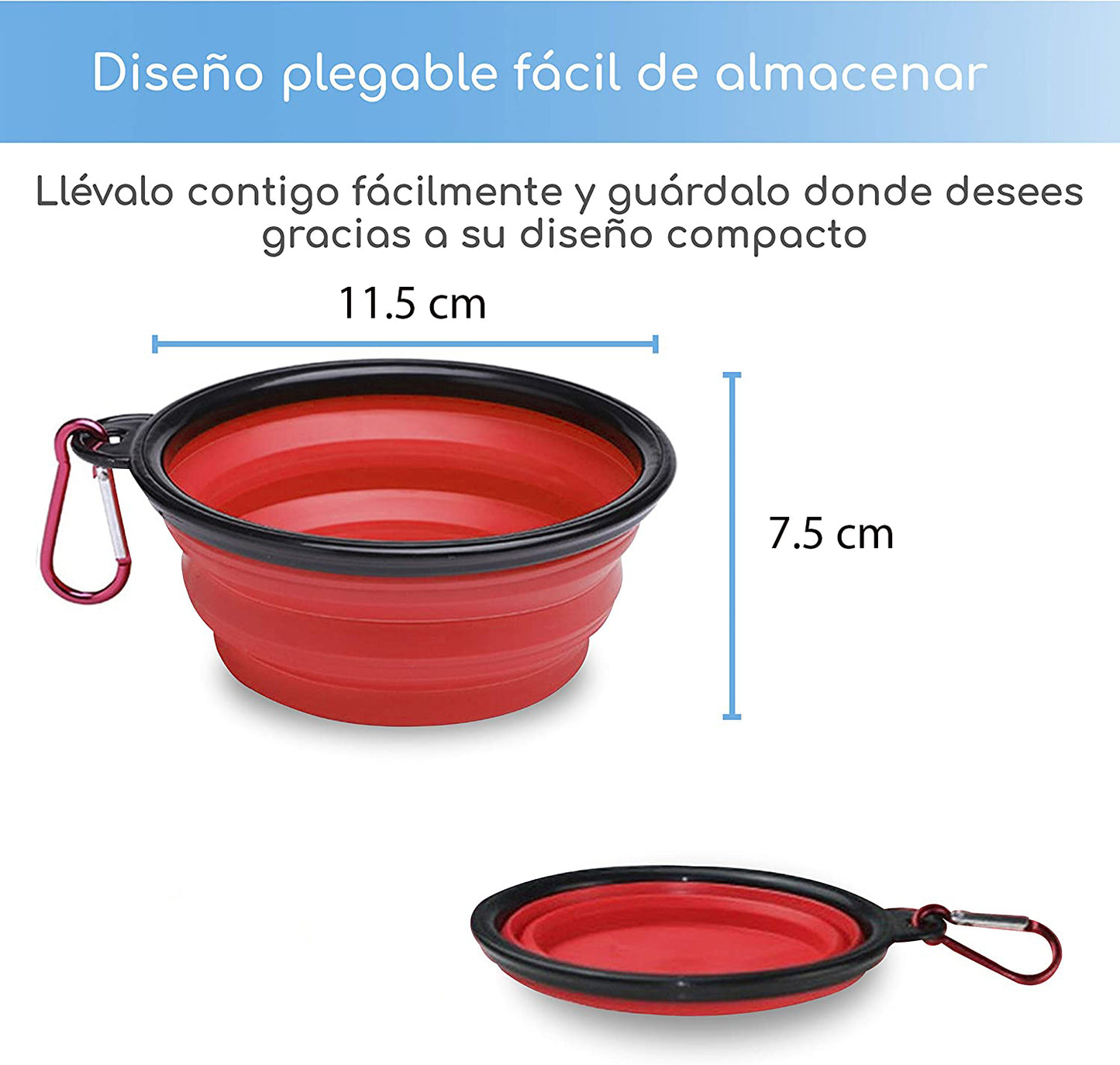 Tazón portátil - Pet Bowl