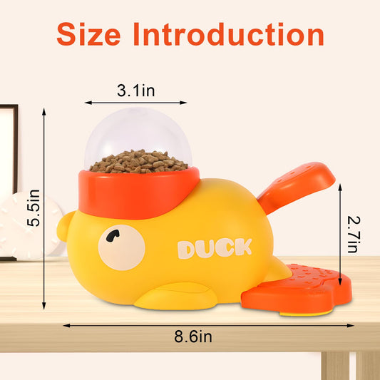 Juguete Interactivo con Forma de Pato para Mascotas
