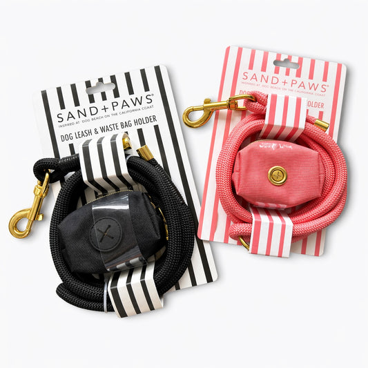 Correa para Mascota con Bolsa - Dog Leash & waste bag holder