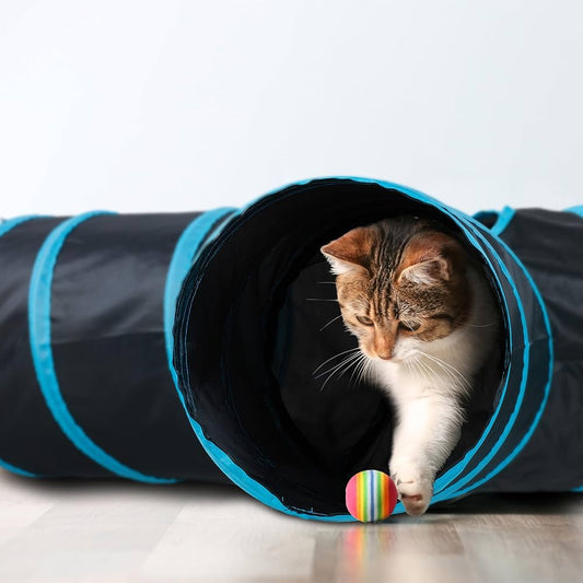 Túnel Plegable para Gatos