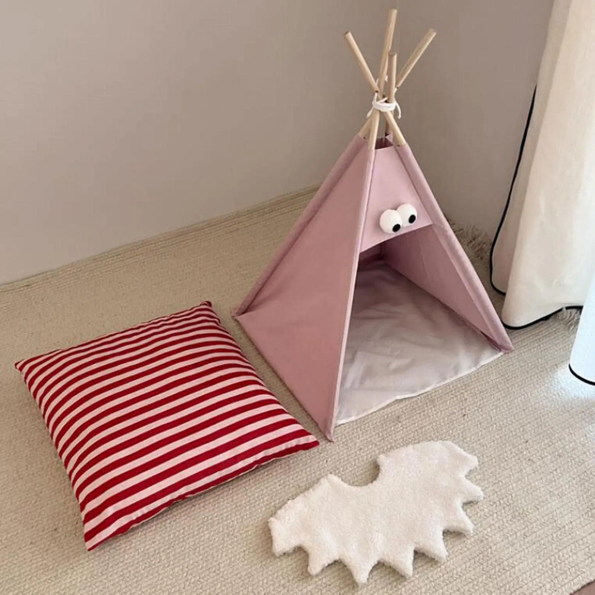 Cama Teepee Open-Style Pet Tent