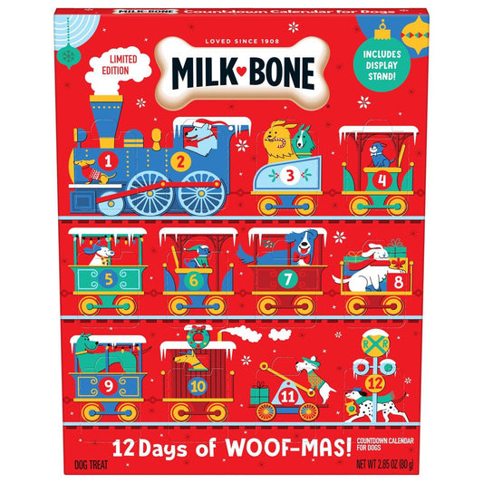 Calendario de adviento para Perro - 12 Dias Milk bone