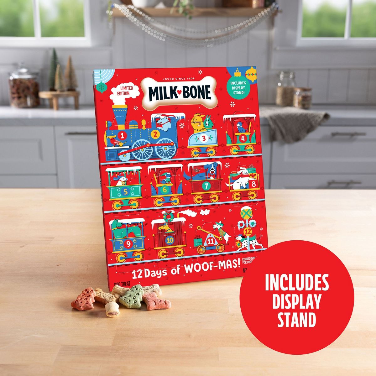 Calendario de adviento para Perro - 12 Dias Milk bone