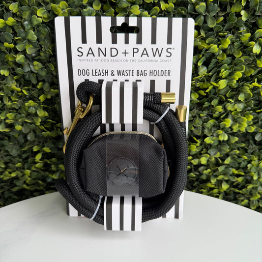 Correa para Mascota con Bolsa - Dog Leash & waste bag holder
