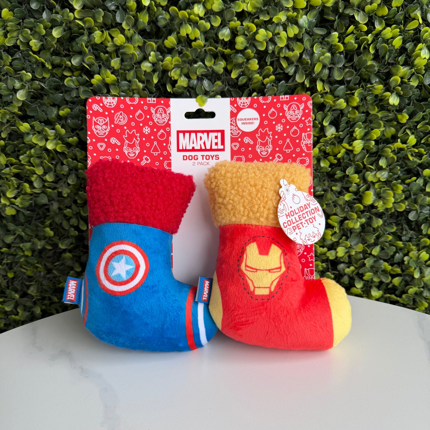 Juguetes Navideños Marvel para Mascotas (Edición Limitada)