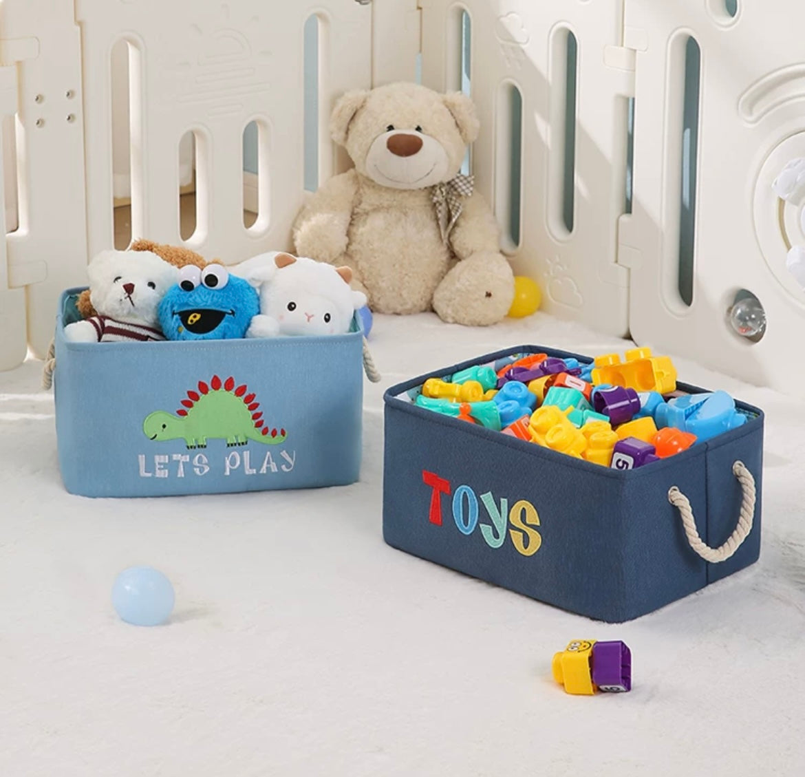 Canasta organizadora de juguetes - Pet Toy Box
