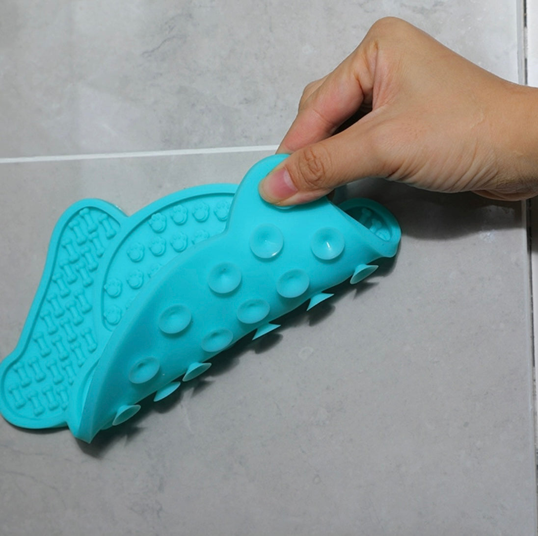 Silicone Licking Mat - Almohadilla para lamer (Incluye espátula)